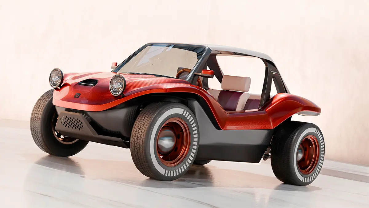 Brado Carbon Buggy: il nuovo restomod di lusso che ridefinisce il mito del dune buggy