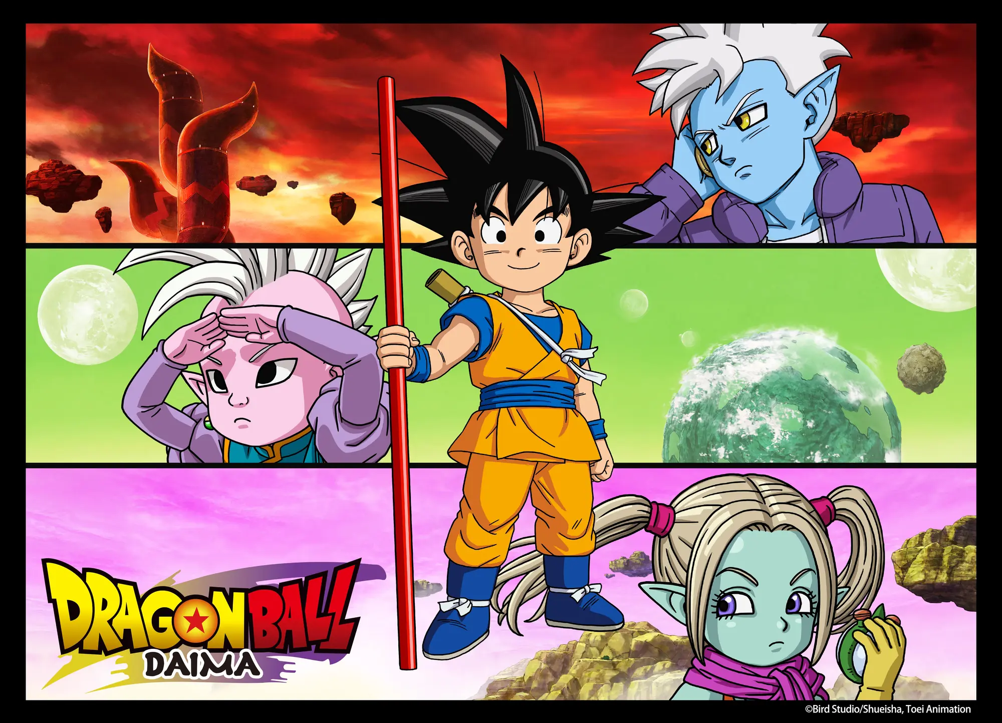 Dragon Ball Daima debutta su Italia 2 con doppiaggio italiano e nuovi episodi di One Piece
