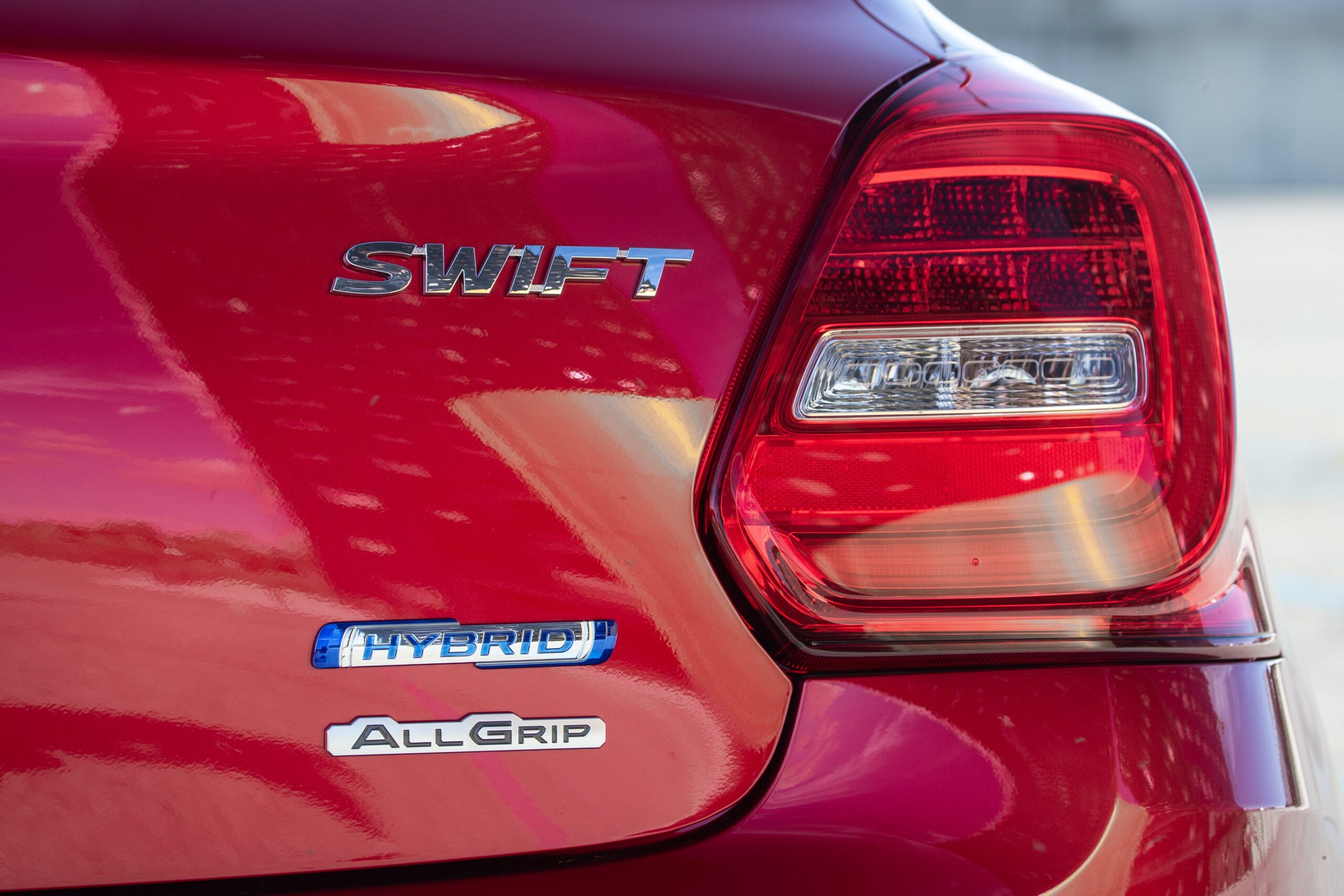 Suzuki Swift Hybrid badge